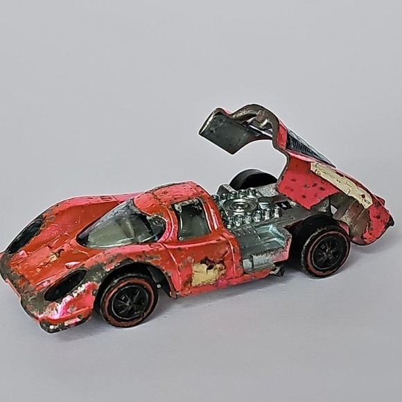Hot Wheels 1969 Redline Magenta Pink Porsche 917 Vintage Diecast Car 1778 - Picture 6 of 13